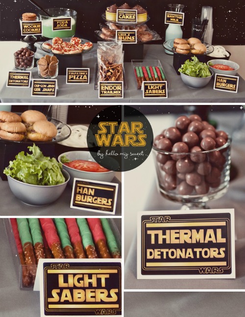 Star Wars Party Food Clean And Scentsible