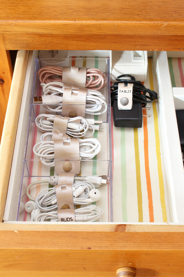 DIY Cord Organizers With Cricut Maker Clean And Scentsible