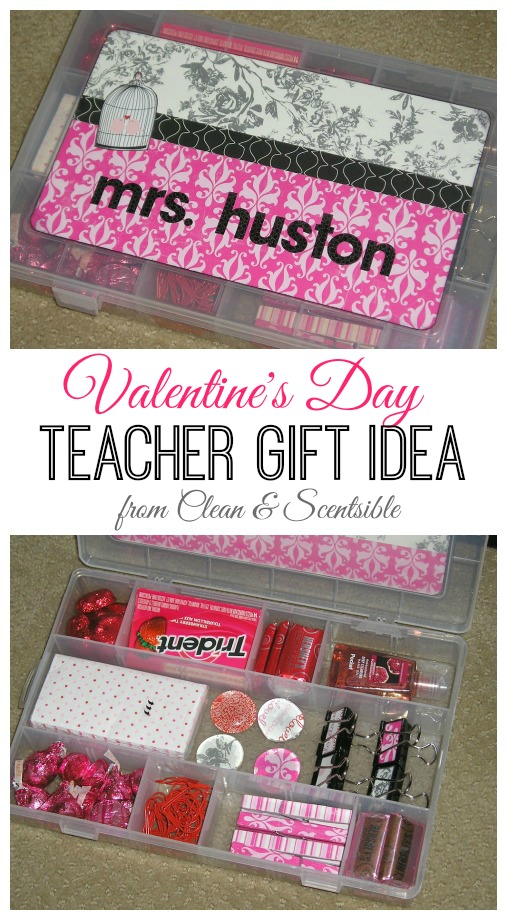 Valentine S Day Teacher Gift Clean And Scentsible