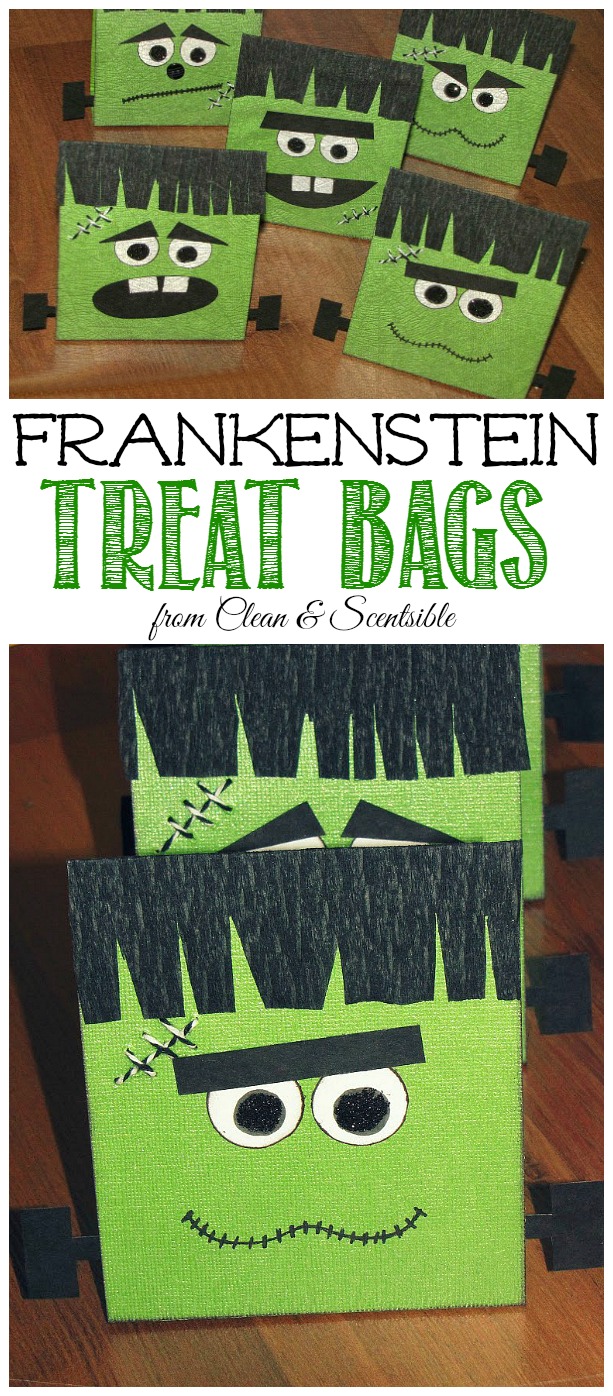Frankenstein Treat Bags - Clean and Scentsible