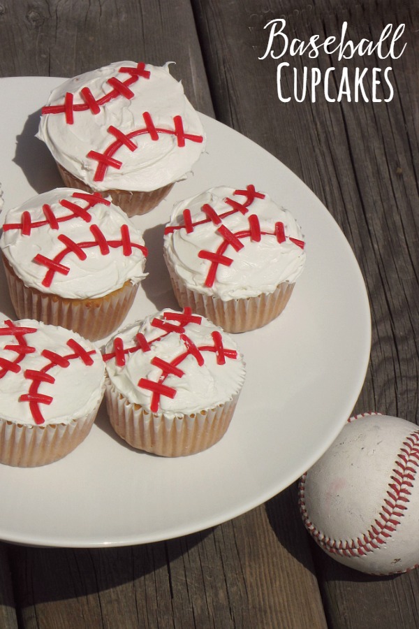 Baseball Cupcakes - Clean and Scentsible