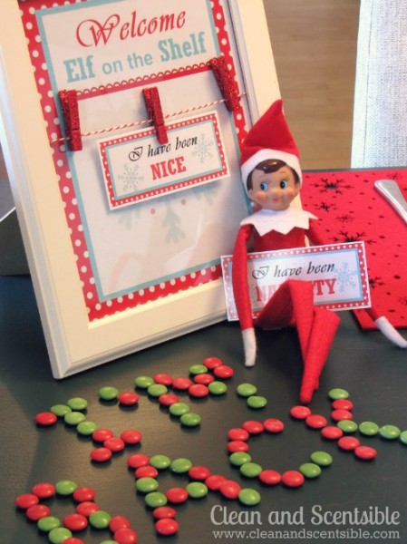 Elf on the Shelf Welcome Breakfast - Clean and Scentsible