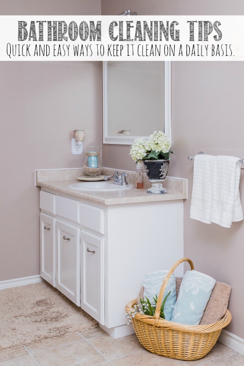 Cleaning your bathroom regularly can keep your home healthy and safe. Here  are some bathroom cleaning hacks to clean your bathroom quickly and effecti