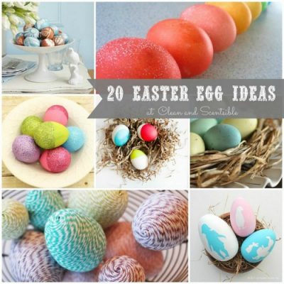 Creative Easter Egg Decorating Ideas - Clean and Scentsible