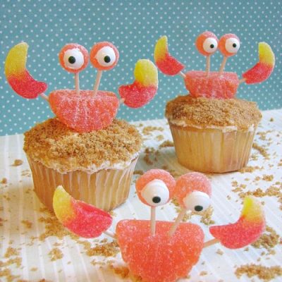 Crab Cupcakes - Clean and Scentsible