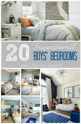 Inspirational Boys' Bedrooms - Clean and Scentsible