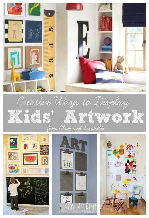 Display Kids' Artwork on a Poster