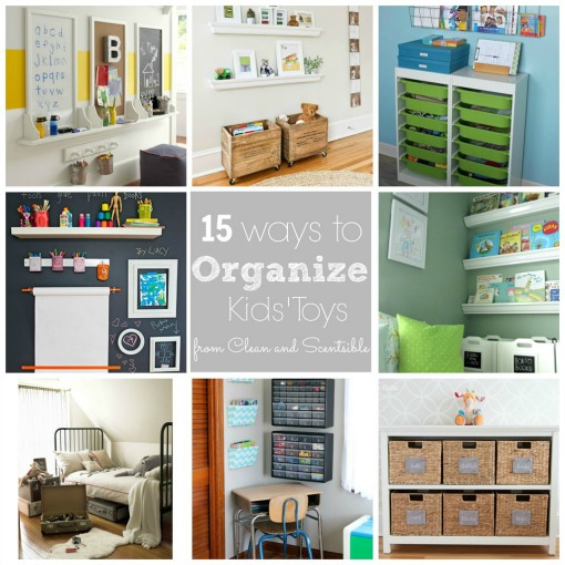 8 Ways to Organize Your Kid's Toys