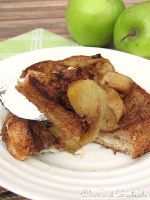 Apple Stuffed French Toast Waffles - Serendipity And Spice