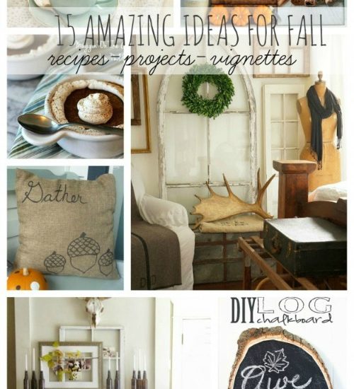 15 Fabulous Fall Ideas!