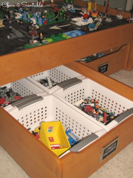 Lego Organization - Clean and Scentsible