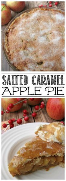 Salted Caramel Apple Pie Recipe - Clean and Scentsible