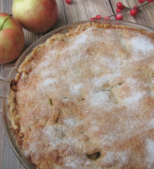 Salted Caramel Apple Pie. This is SO good and makes the perfect dessert for Thanksgiving or Christmas!