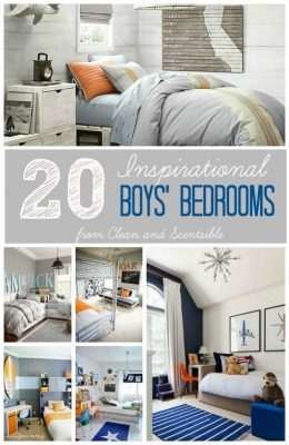 Boys Bedroom Ideas {Home Tour} - Clean and Scentsible