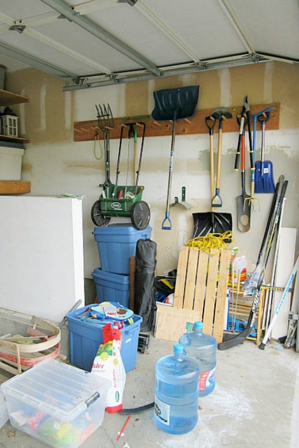 Garage Pegboard Organizer