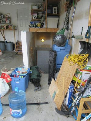 How to Organize the Garage - DIY - Clean and Scentsible