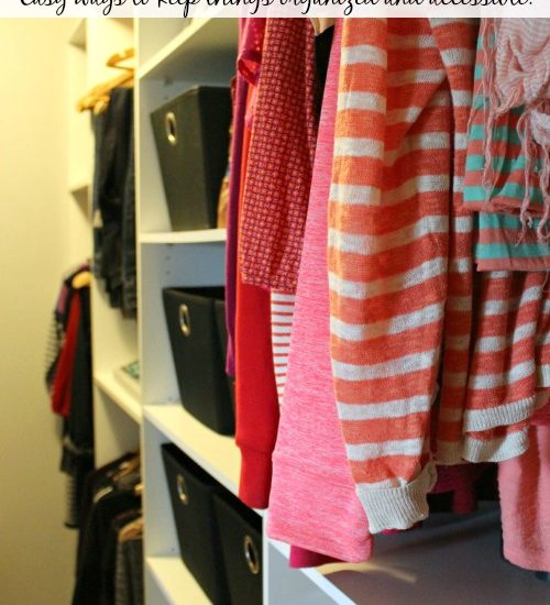 Great post on how to organize your master closet. Lots of practical tips. // cleanandscentsible.com