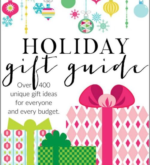 The ultimate holiday gift guide for everyone in your life! Tons of great gift ideas!