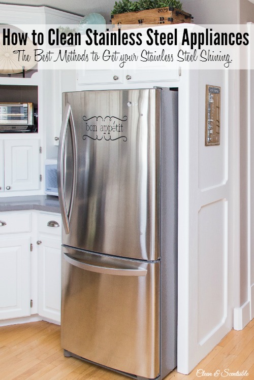 How to Clean Stainless Steel Appliances - Driven by Decor