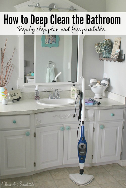 Bathroom Cleaning Tips To Save Time and Worry - Clean and Scentsible
