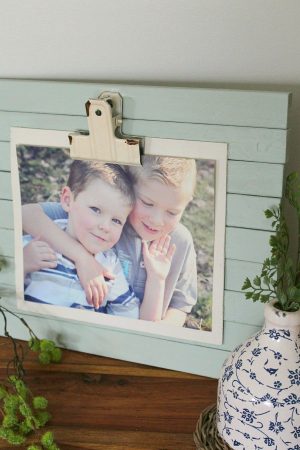 DIY Rustic Photo Frames - Clean and Scentsible