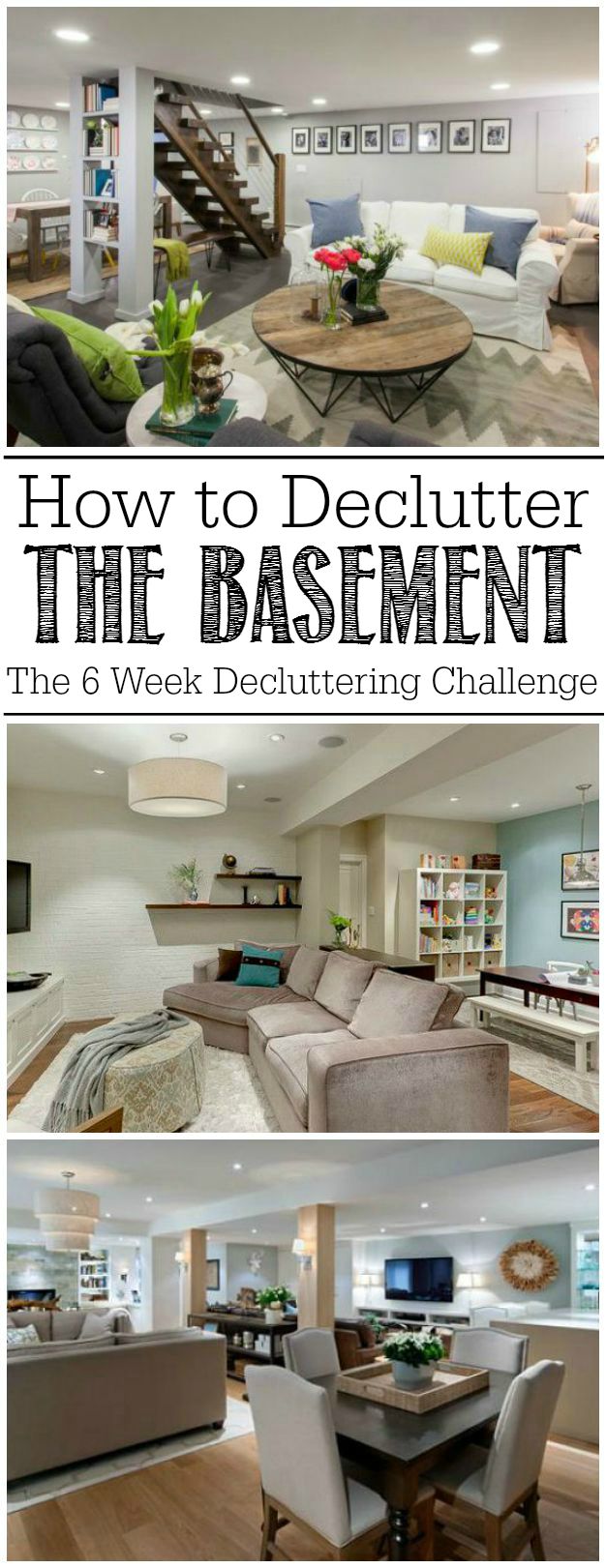 How to Declutter and Organize the Basement - So Much Better With Age