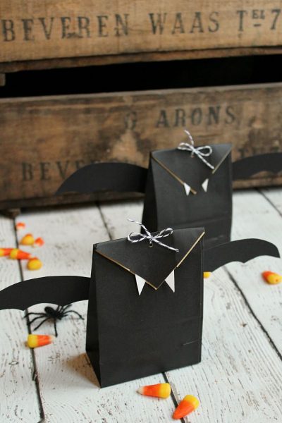 Halloween Bat Treat Bags - Clean and Scentsible