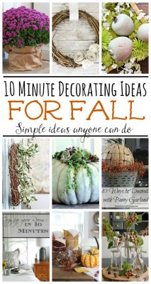 How to Decorate with Faux Flowers or Stems - Clean and Scentsible