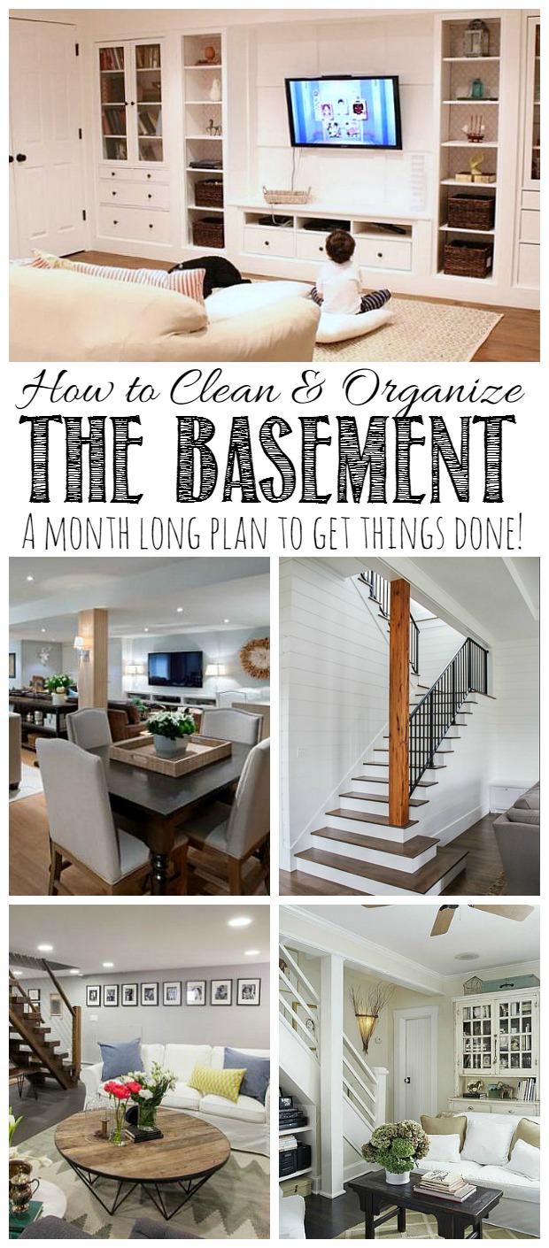 How To Clean And Organize The Basement Clean And Scentsible