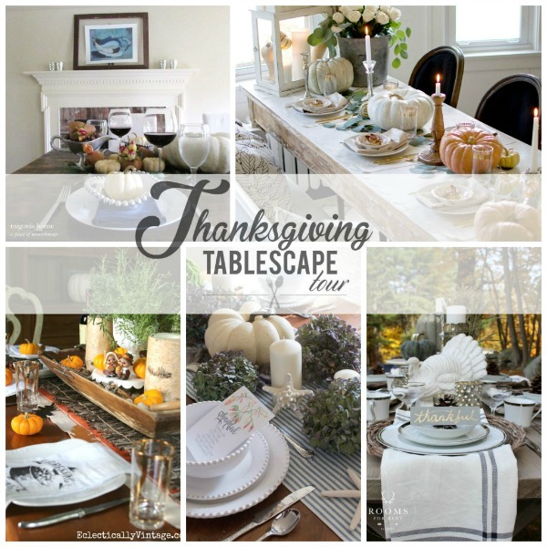 Thanksgiving Tablescape Ideas - Clean and Scentsible