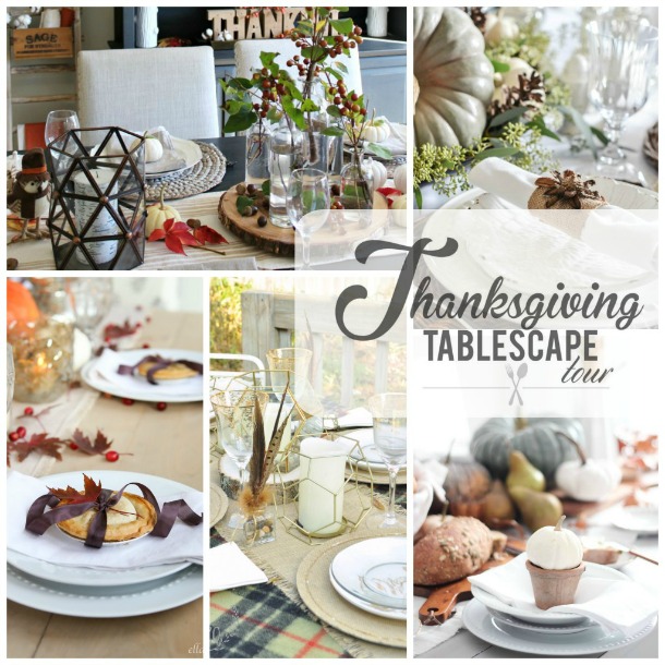 Thanksgiving Tablescape Ideas - Clean and Scentsible