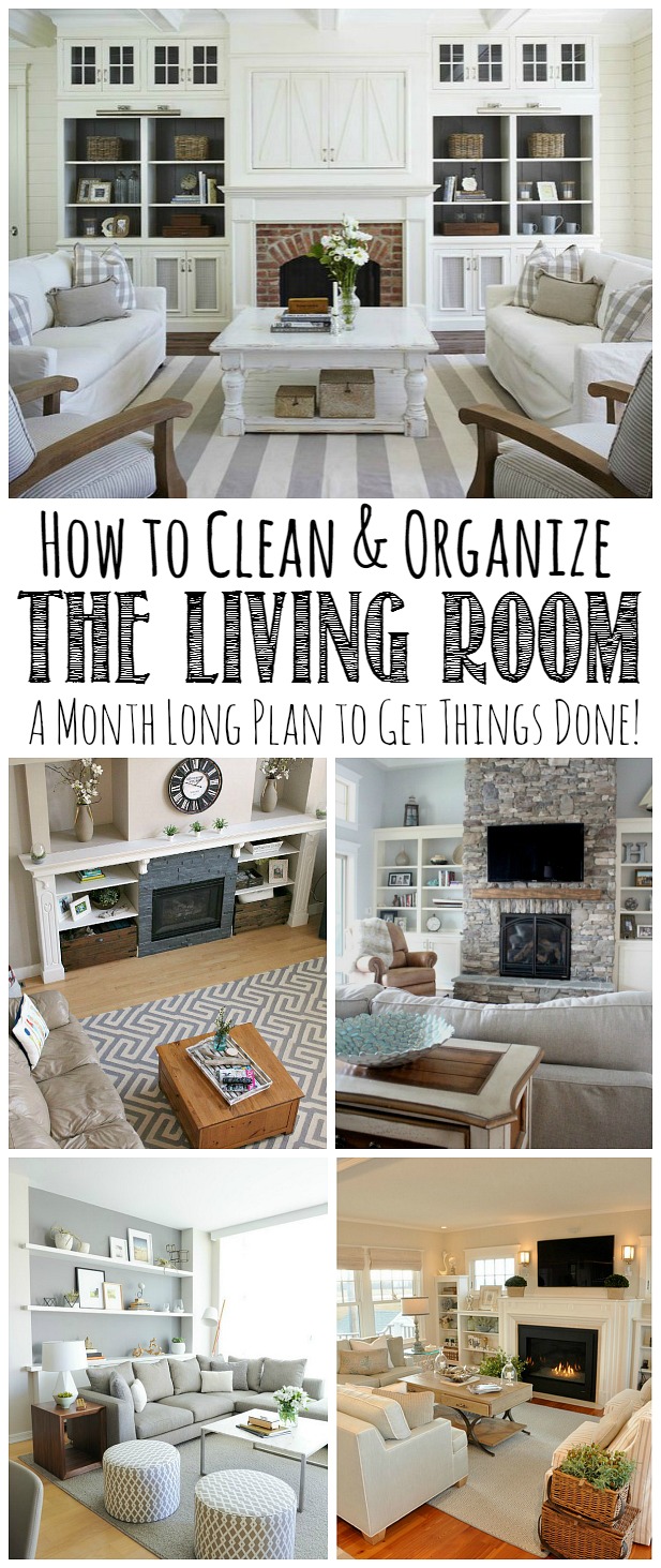 How To Organize The Living Room