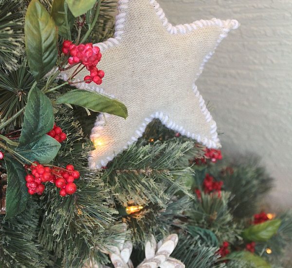 Sweater star Christmas ornaments.