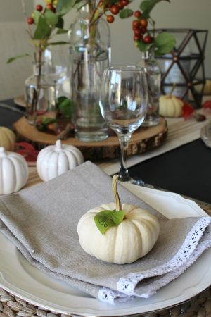 Thanksgiving Tablescape Ideas - Clean and Scentsible