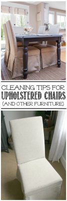 How to Clean Upholstered Chairs - Clean and Scentsible
