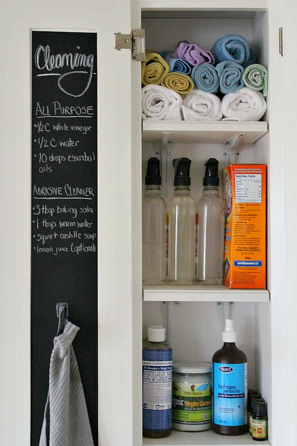 How To Organize Cleaning Supplies Clean And Scentsible