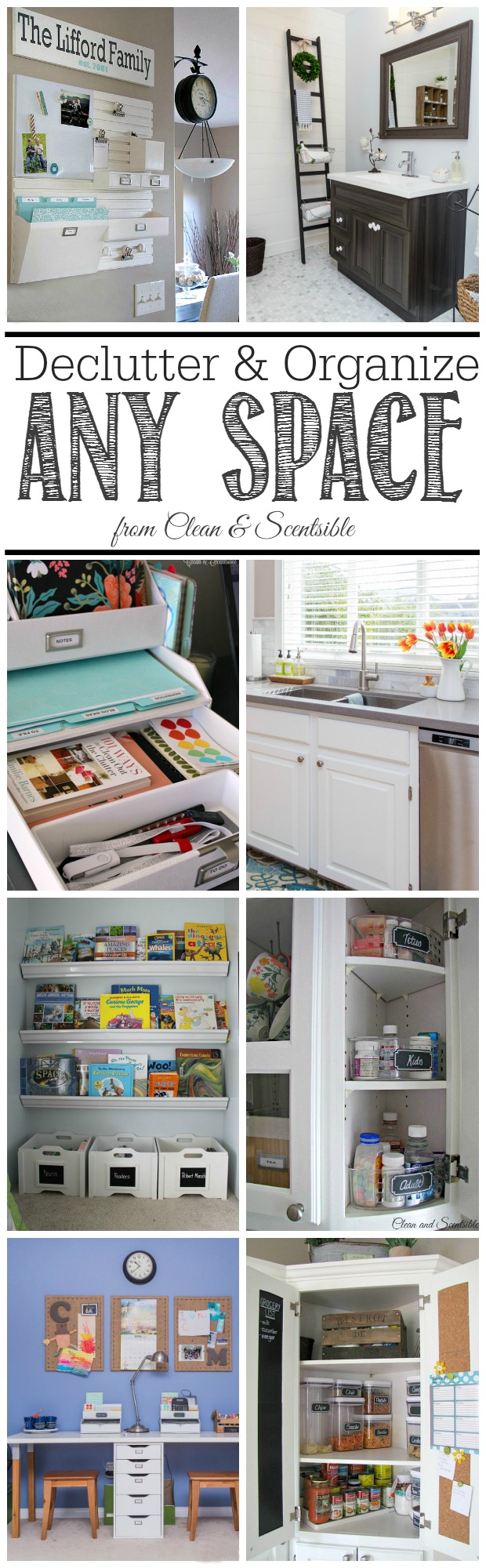 organize and declutter