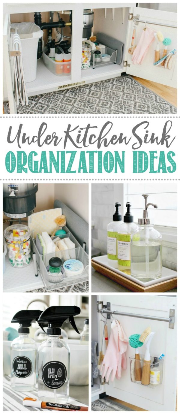 Under Kitchen Sink Organization Ideas - Clean and Scentsible