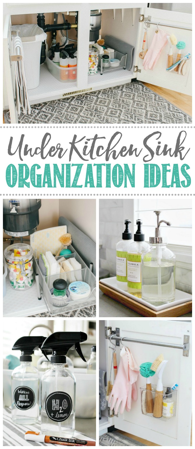 Organize Under Sink Space: Amazing Storage Ideas for Your Kitchen
