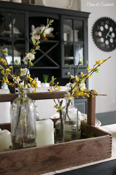 Spring and Easter Tablescape - Clean and Scentsible