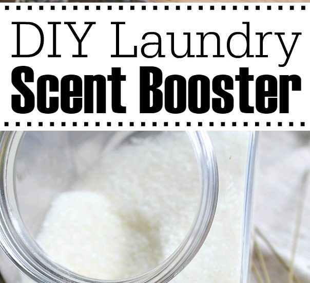 Try this easy DIY laundry scent booster and follow these simple tips for the freshest smelling laundry without using any harsh chemicals.