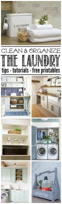 How to Organize the Laundry Room - Clean and Scentsible