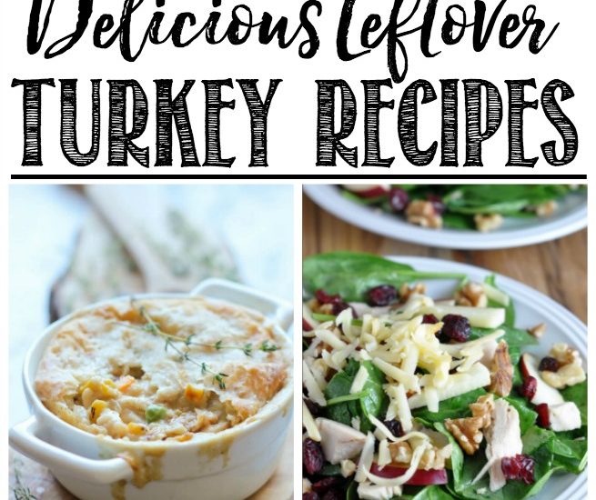 Delicious turkey recipes - perfect for leftover turkey from Thanksgiving or Christmas!