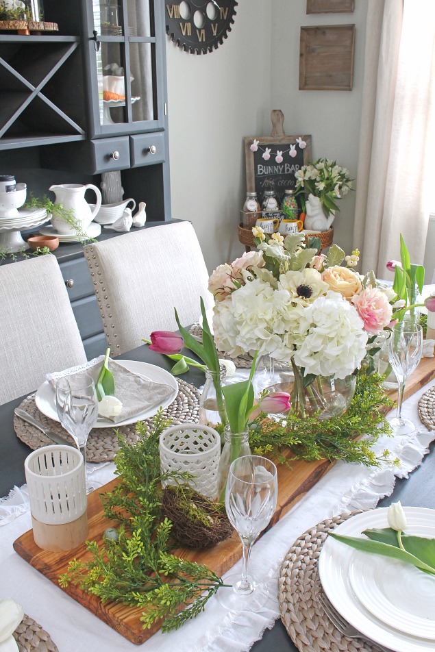A Springtime Prelude - Decorating with Faux Flowers - Clean and Scentsible