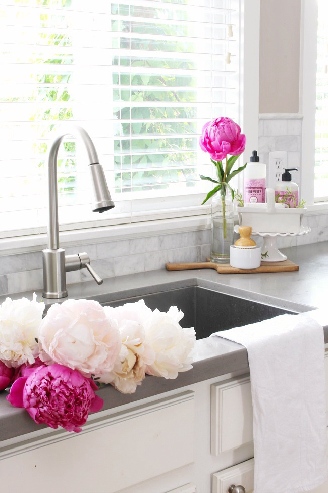 Under Sink Organization - How to Organize Under a Kitchen Sink - The Pink  Dream
