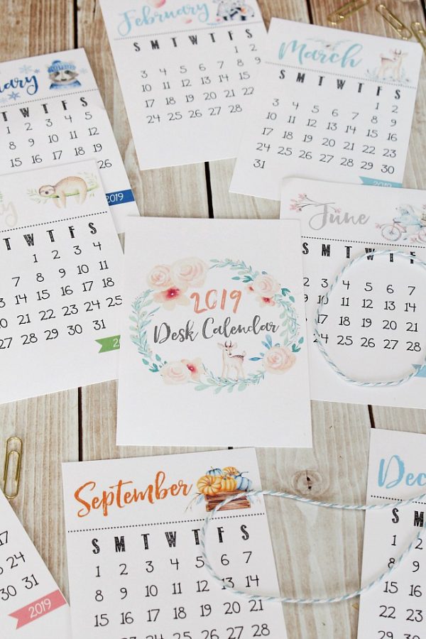 Free Printable Calendar Clean And Scentsible