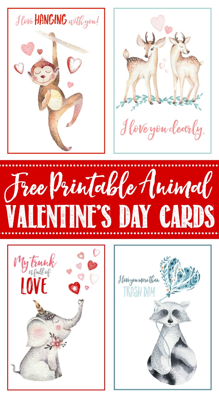 19 Free Printable Valentine Cards for Everyone You Love