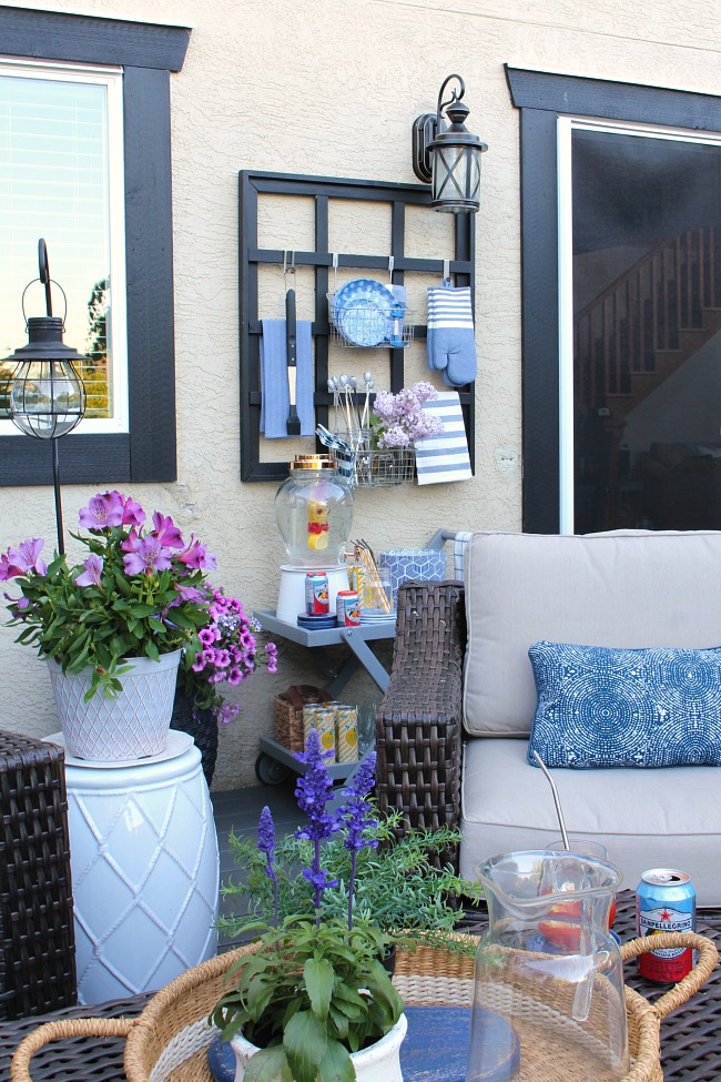 5 Ways to Create an Outdoor Beverage Station on A Budget - Infarrantly  Creative