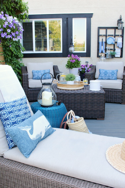 Outdoor Living - Summer Patio Decorating Ideas - Clean and Scentsible