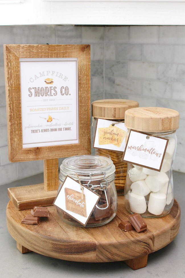 Free S mores Printables And Labels Clean And Scentsible